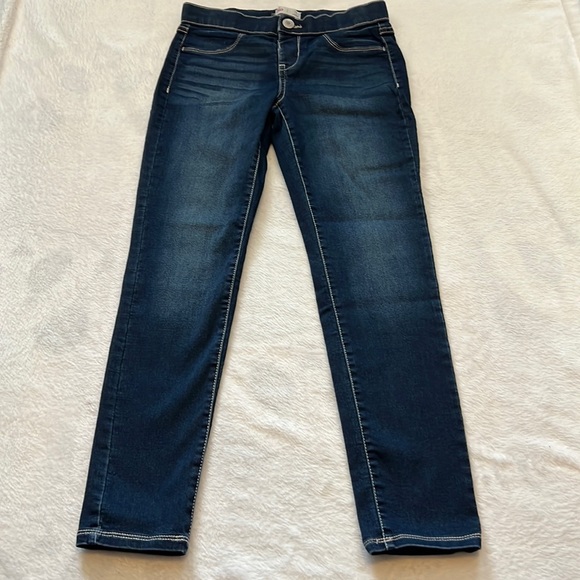 Girls Size 12 Denim Jeggings - Picture 1 of 5